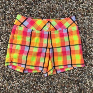 Slazenger Multicolor Plaid Athletic Shorts